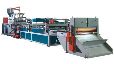 PP、PE Sheet Extruder (Can configure single / double colour printing system)